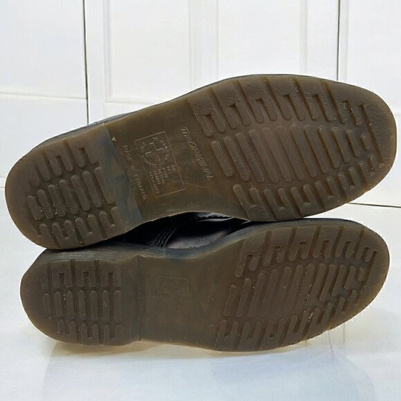 Dr. Marten's Boots Original 1460 Smooth Leather Black Men's 7 Women's 9 Unisex - Picture 10 of 12